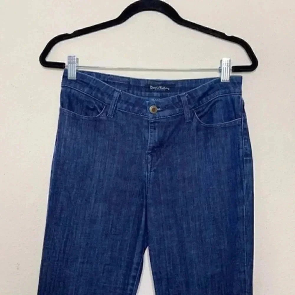 David Kahn size 27 dark blue wash bootcut